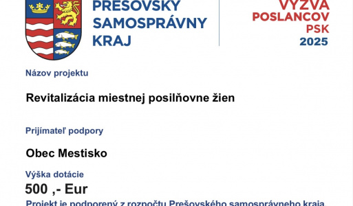 Revitalizácia miestnej posilňovne žien 