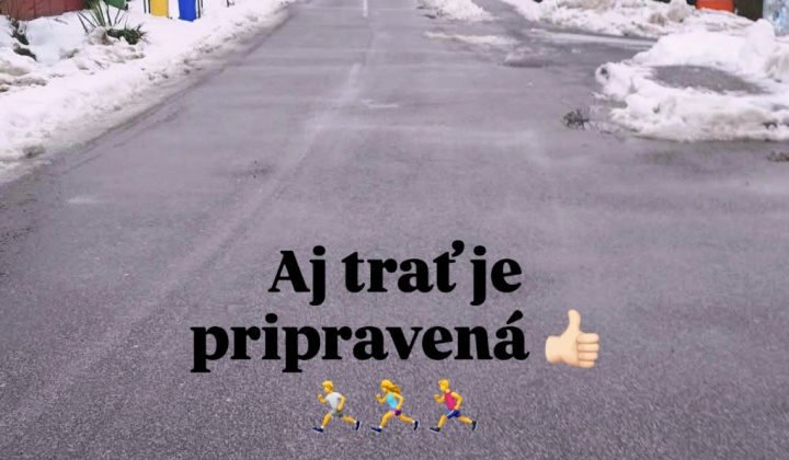 Večerný beh ulicami Mestiska 2026